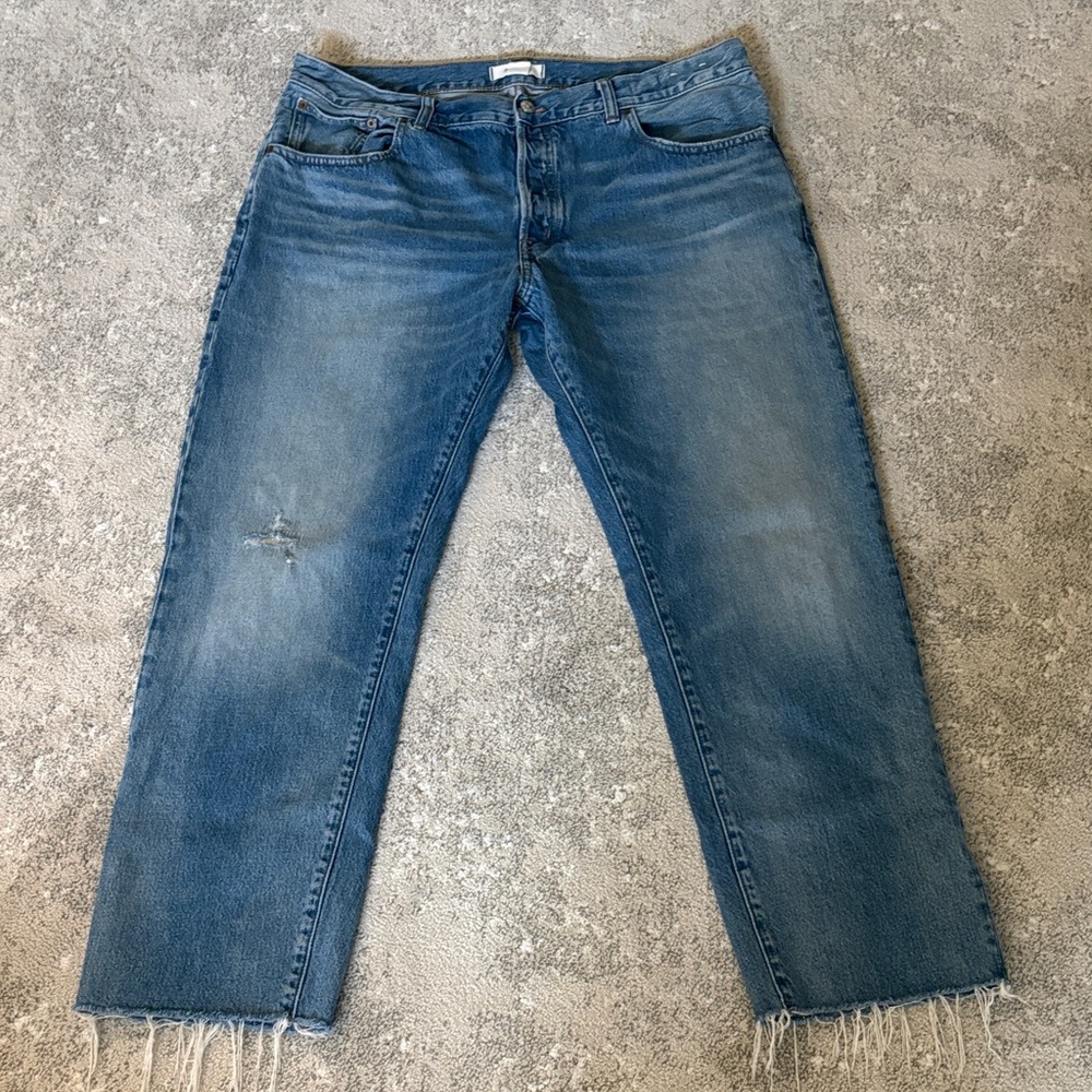Madewell Blue Straight Leg Women's Jeans